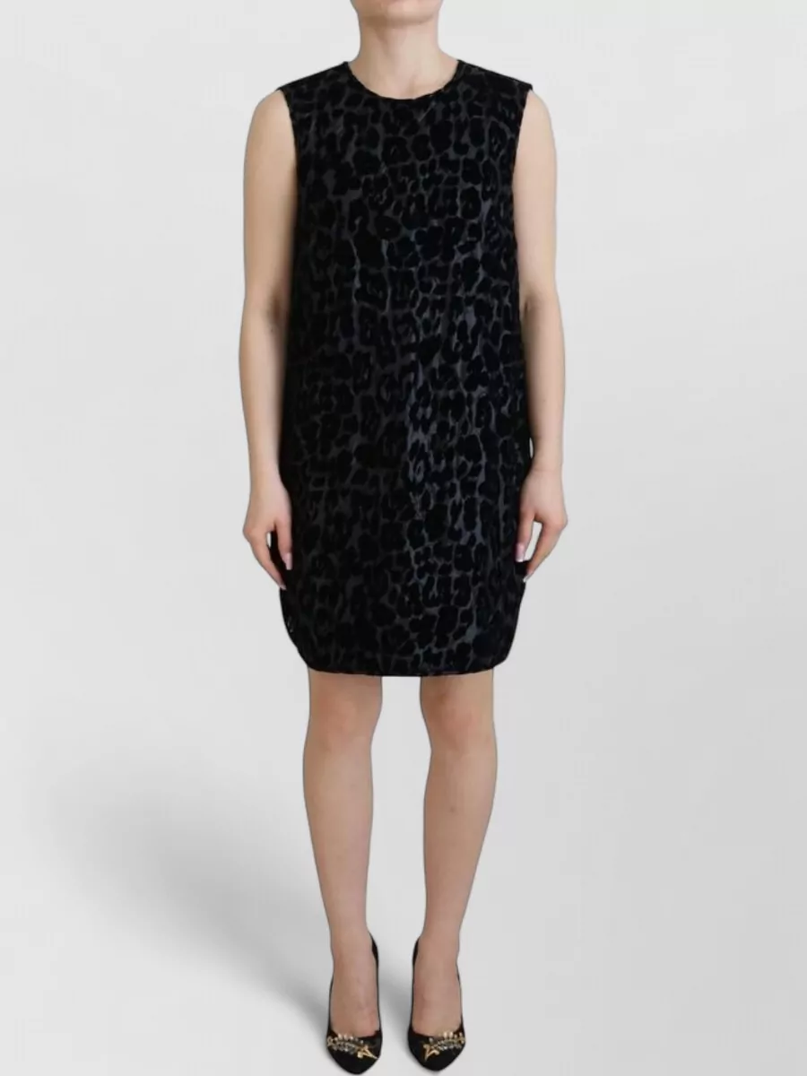 Dolce&Gabbana Leopard-print sleeveless mini dress