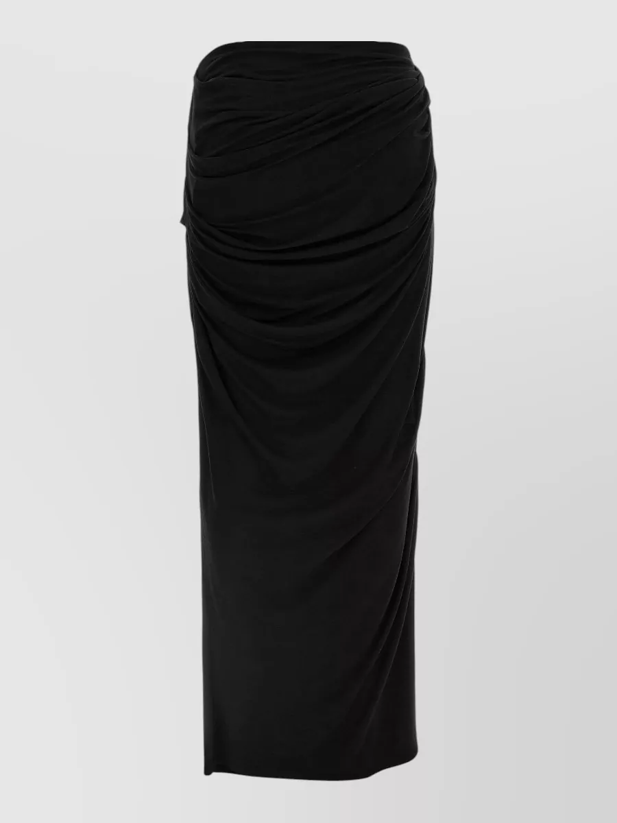 Entire Studios draped midi skirt