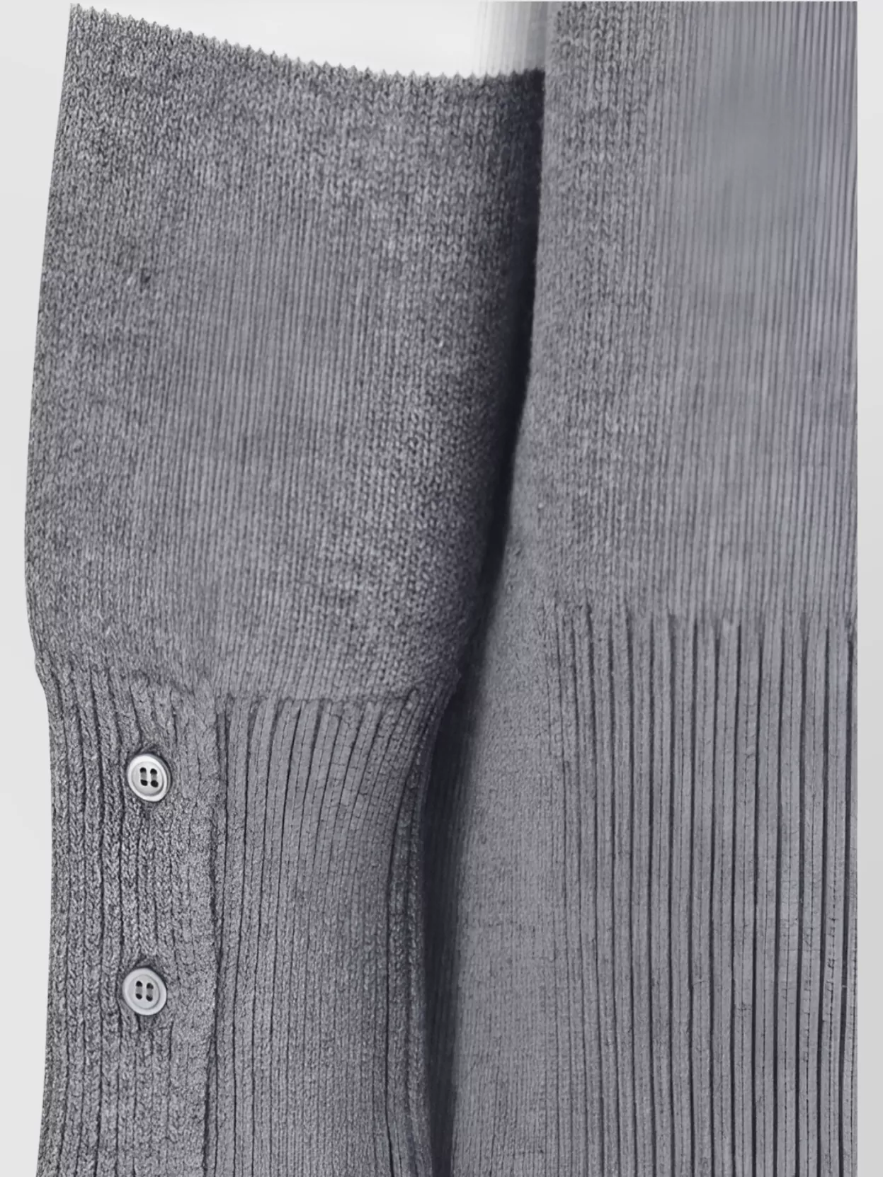 Thom Browne Geese Graphic Wool Sweater With Asymmetric Hem