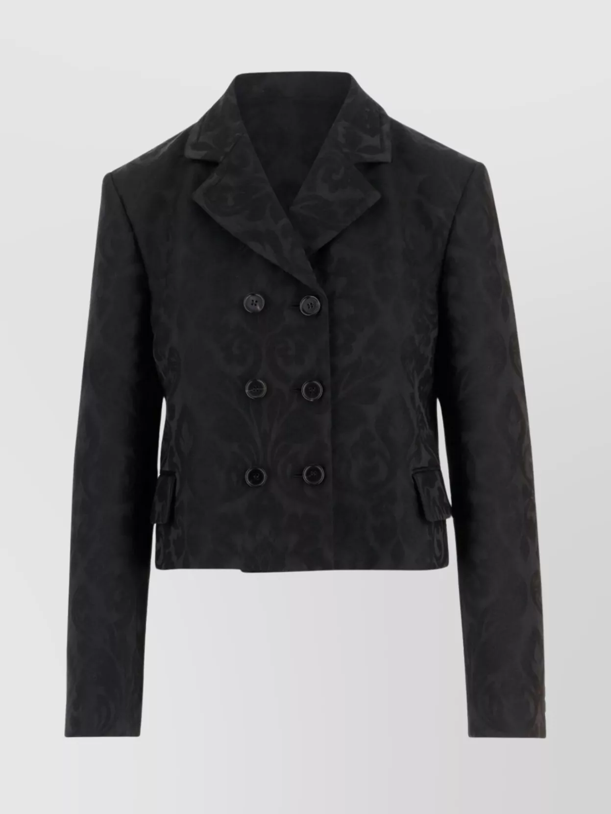Chloé Single-breasted Jacket In Wool Blend In Black