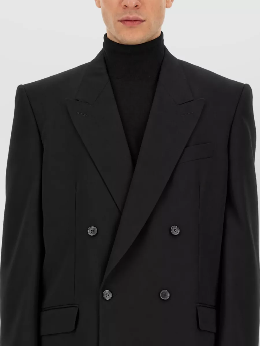 Balenciaga wool regular-fit suit jacket