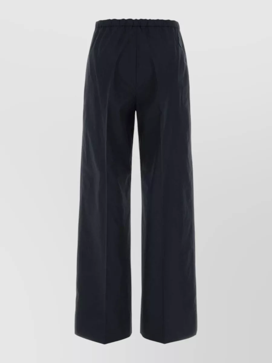 Moncler Cotton Wide-Leg Trousers