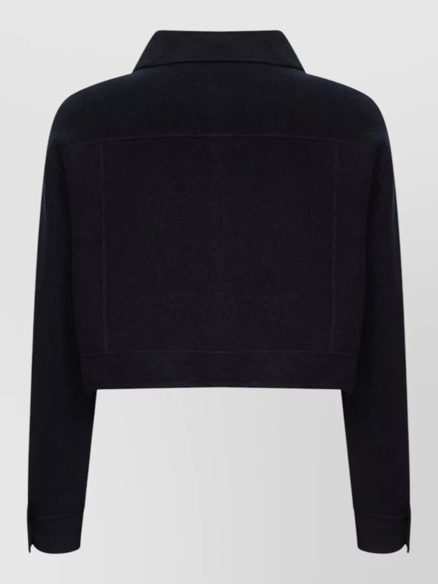 Max Mara Wool Cashmere Single Breasted Coat