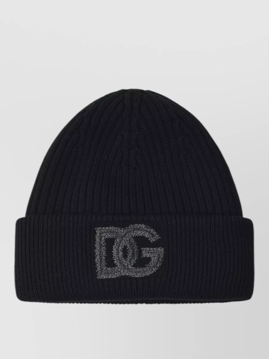 Dolce&Gabbana ribbed beanie