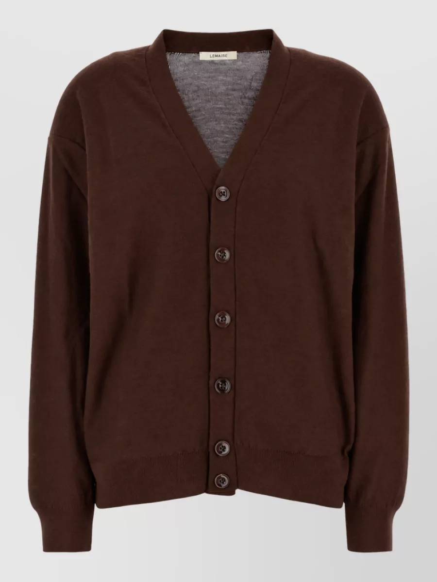 Lemaire Wool Blend Cardigan