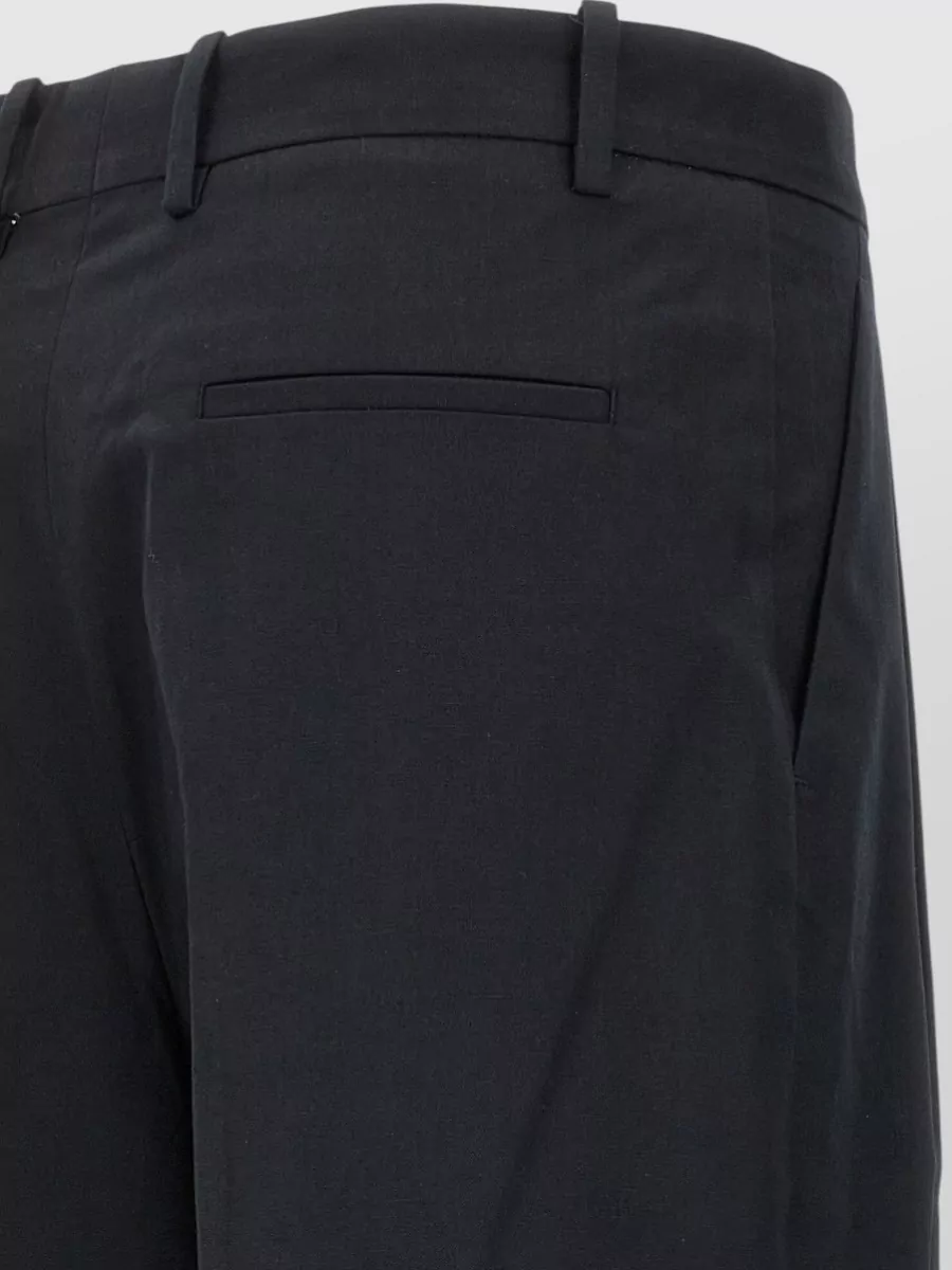 Armarium High-Rise Pleated Wide-Leg Trousers