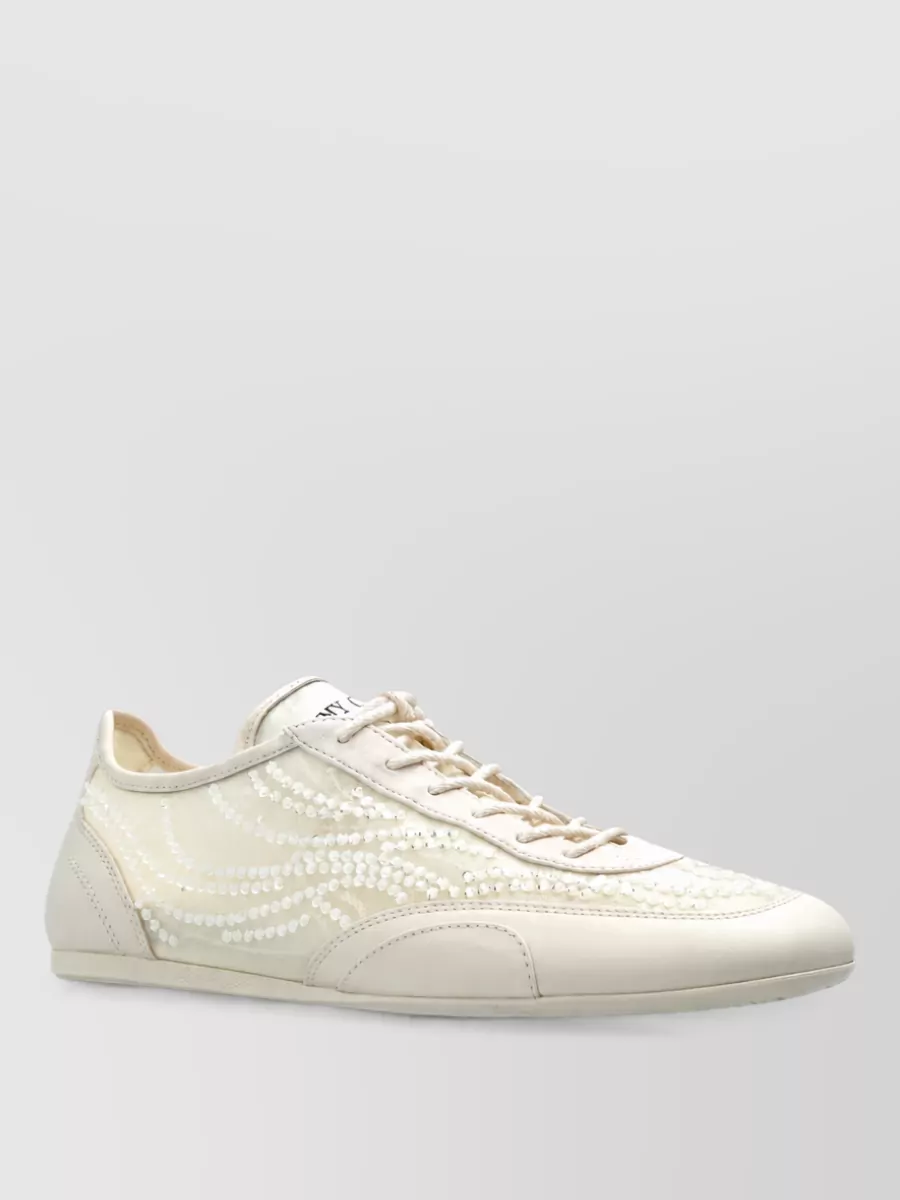 Jimmy Choo embellished low-top sneakers