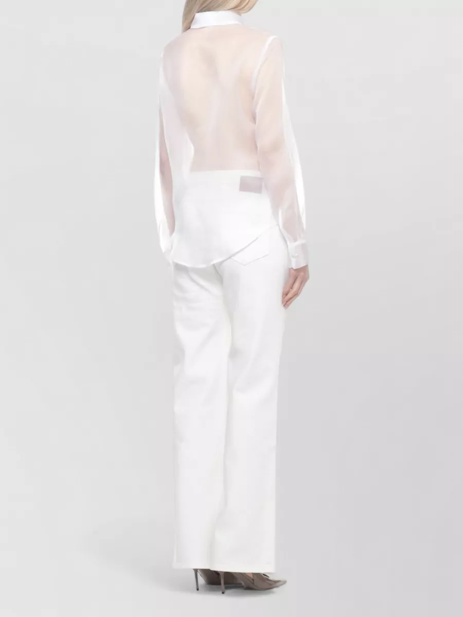 Parosh Silk Long-Sleeve Shirt