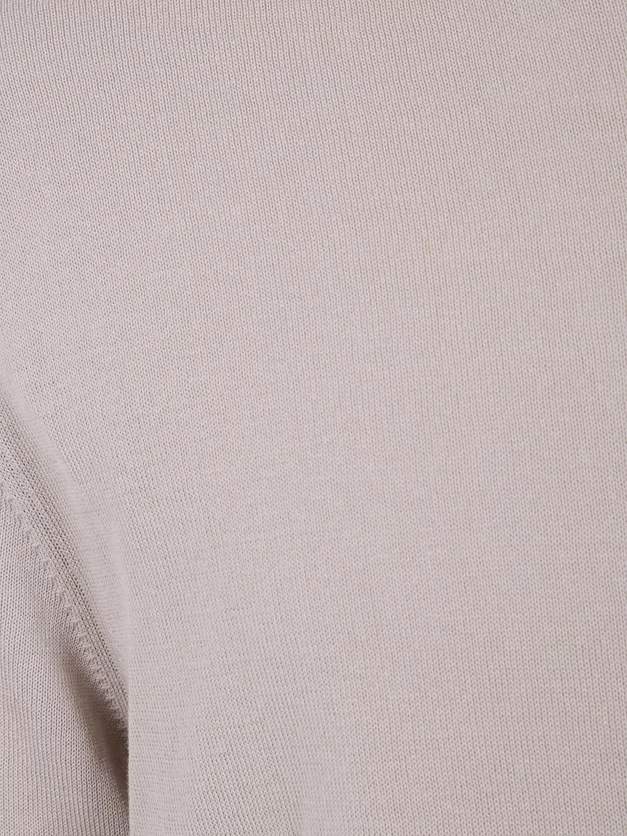 Zanone Cotton Short-Sleeve Turtleneck Jumper