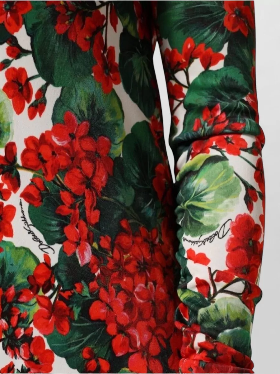 Dolce&Gabbana floral knee-length dress