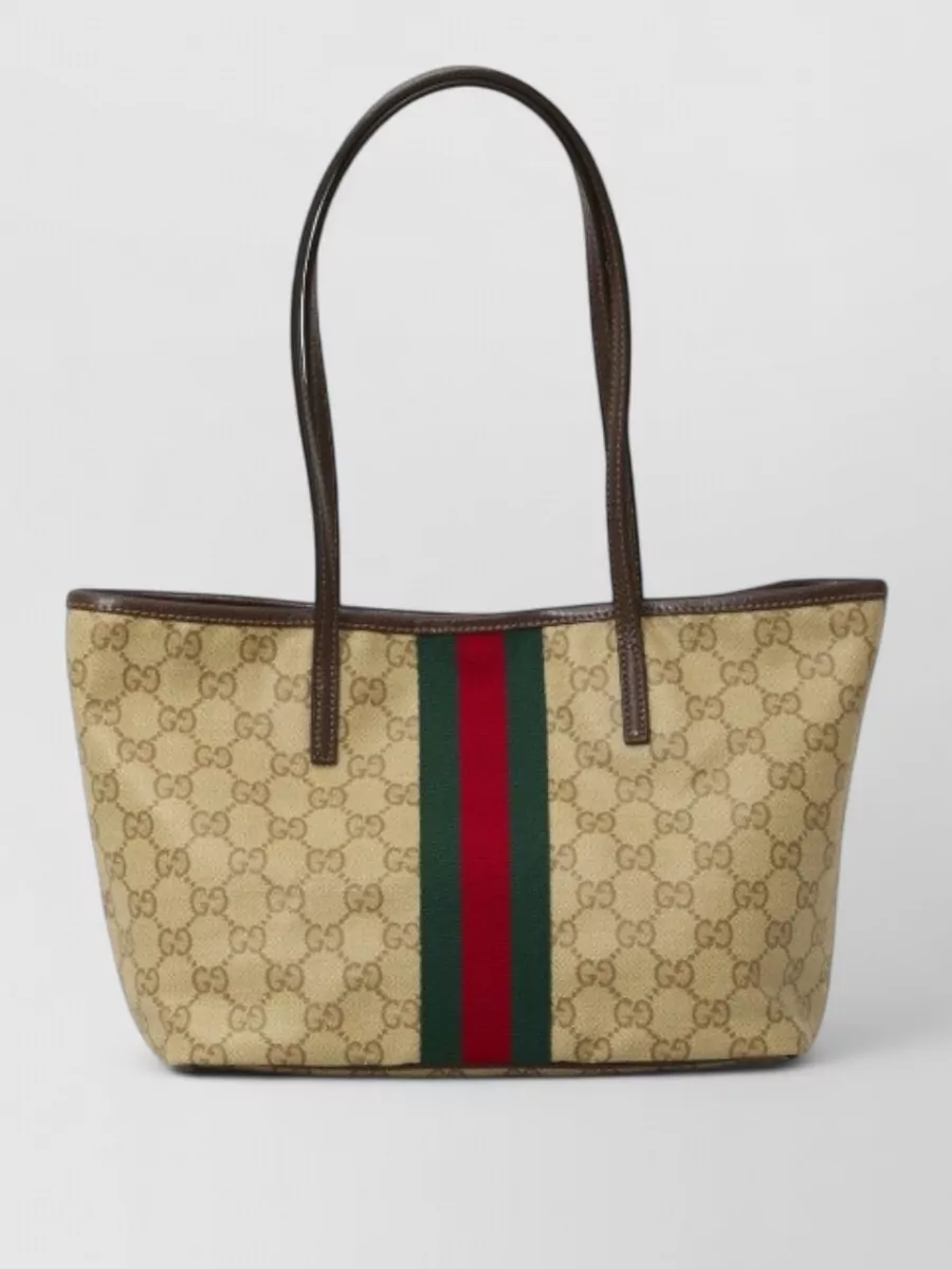 Gucci small gg fabric tote bag