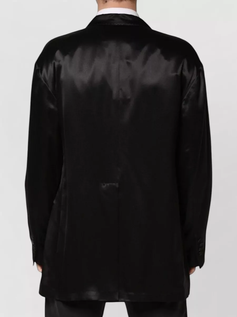 Dolce&Gabbana Silk Double Breasted Blazer