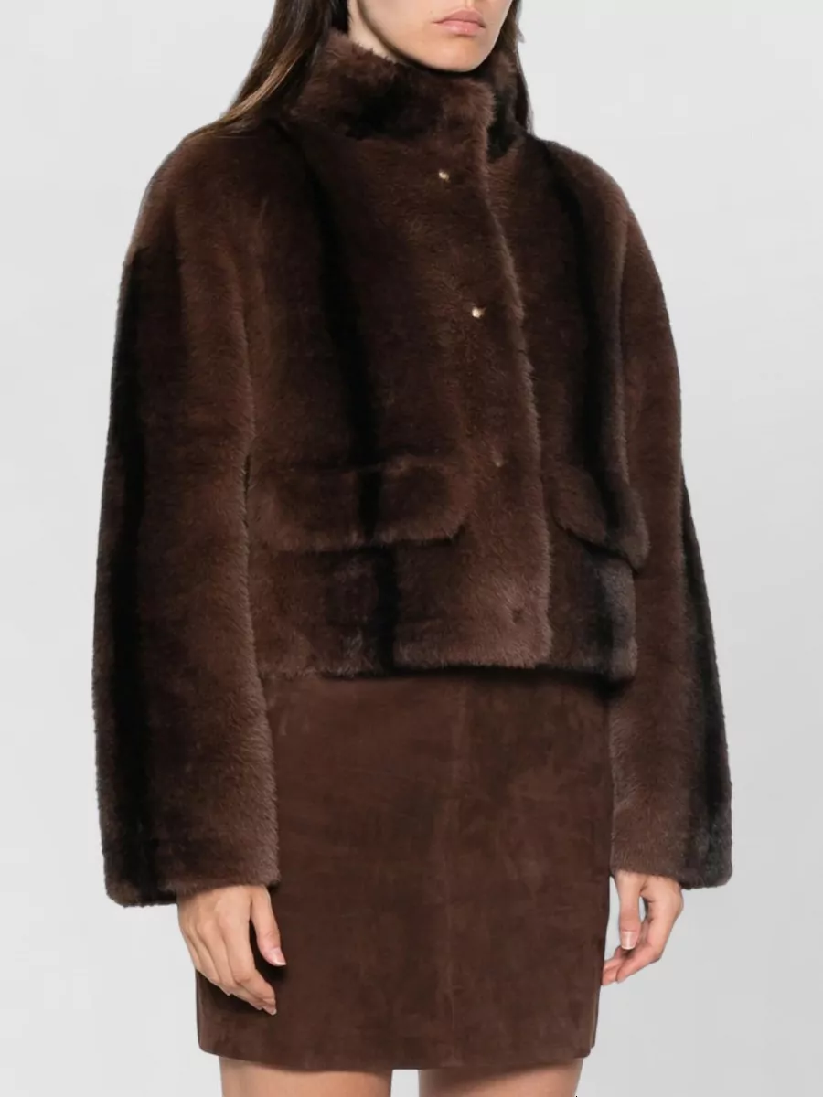 Ermanno Firenze Faux Fur Jacket