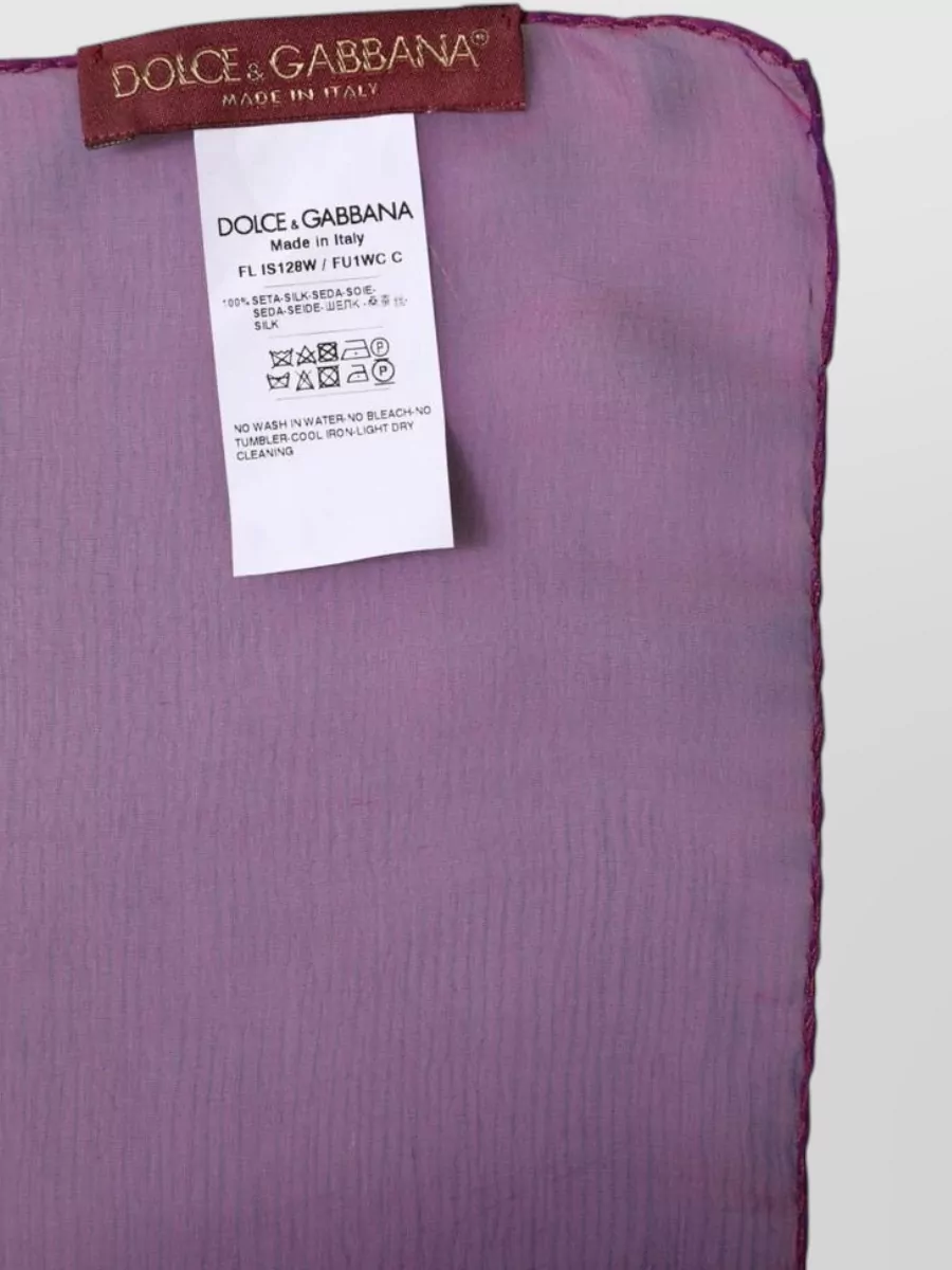 Dolce&Gabbana Silk Ombre Rectangle Scarf
