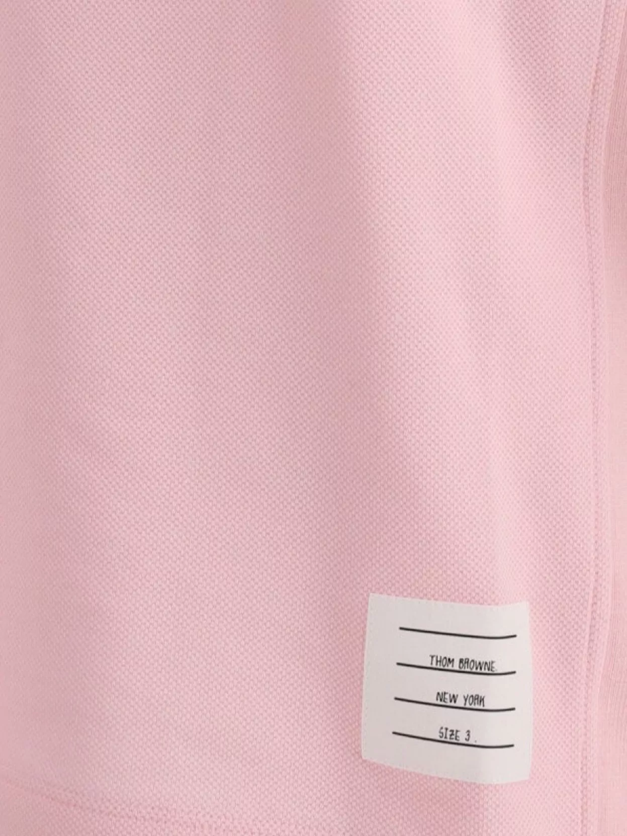 Thom Browne Polo Shirt Iconic Bands