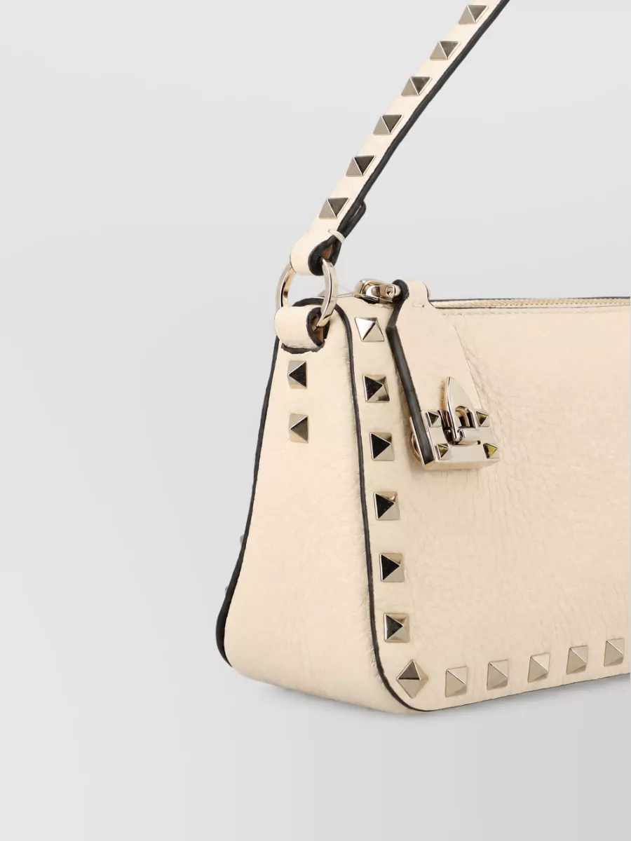 Valentino Garavani Vsling Calf Leather Clutch Bag