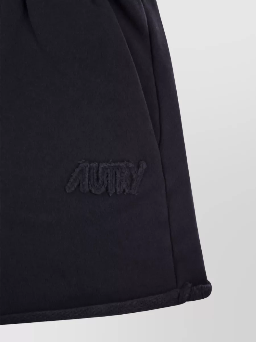 Autry Cotton Jersey Knee-Length Shorts