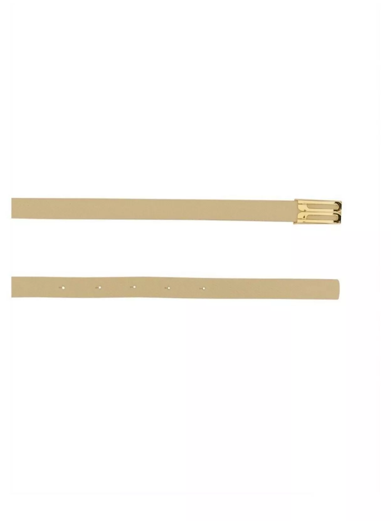 Victoria Beckham Adjustable Slim Leather Belt With Smooth Finish