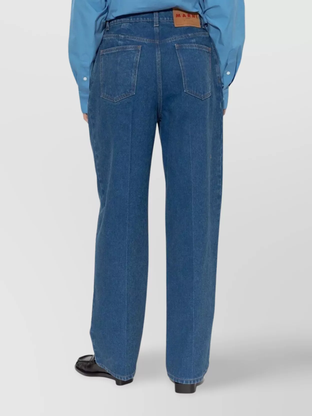 Marni Wide-Leg Trousers With Pockets And Pleats