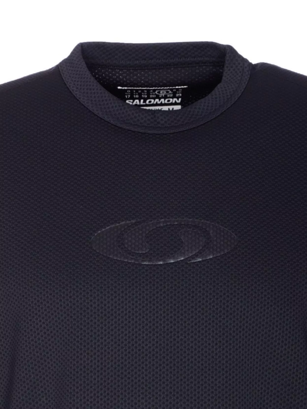 Mm6 Maison Margiela X Salomon Long Sleeve Textured Crewneck Top