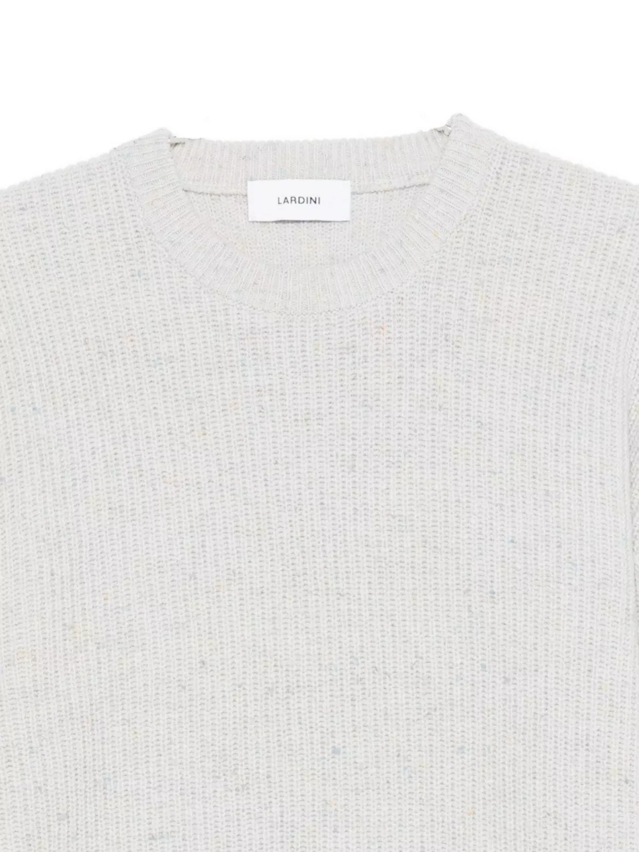 Lardini Men's Ribbed Crew Neck Sweater