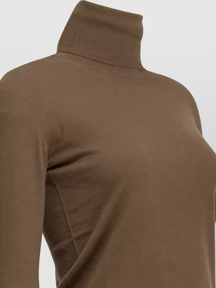 Max Mara Virgin Wool Turtleneck Sweater