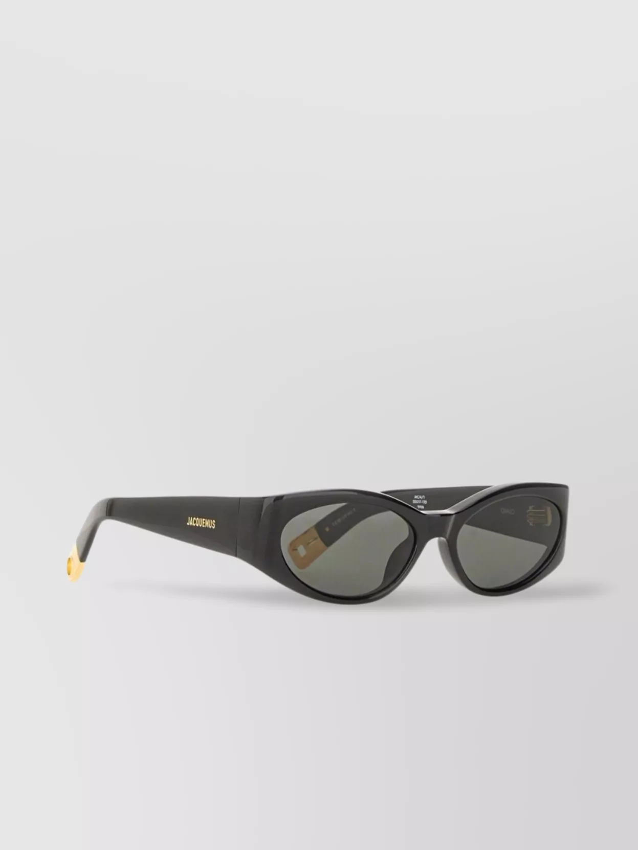Jacquemus Oval Sunglasses Gold Detail