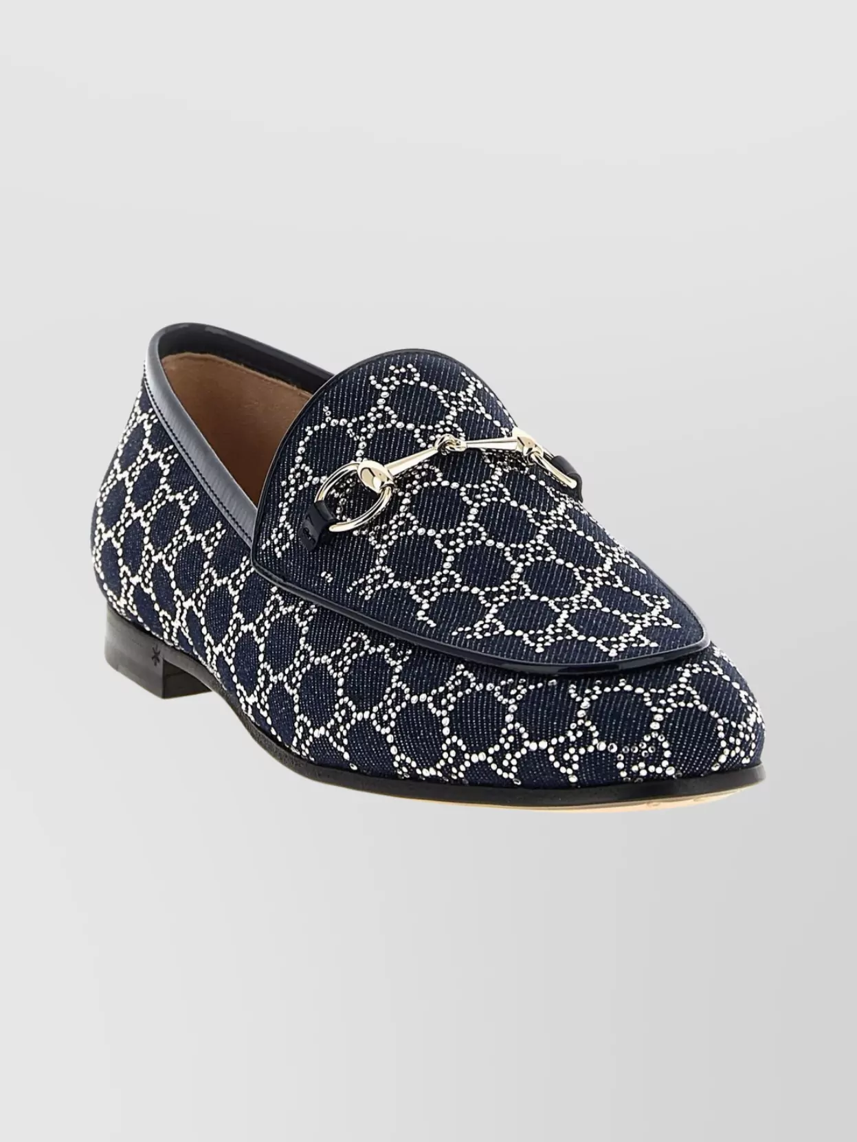 Gucci Jordaan Loafers Featuring Horsebit Detail In Blue
