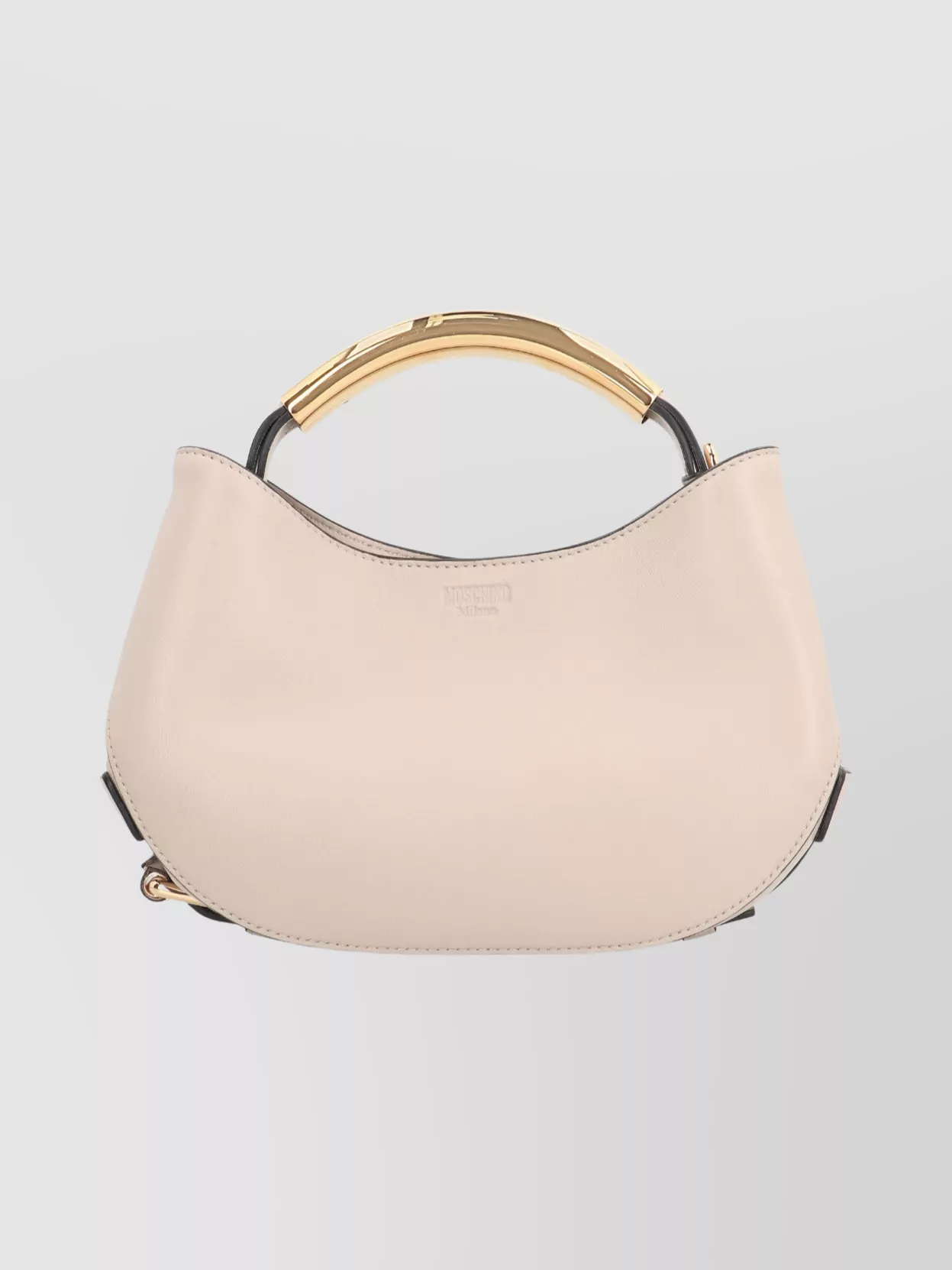 Moschino Leather Shoulder Bag Adjustable Strap