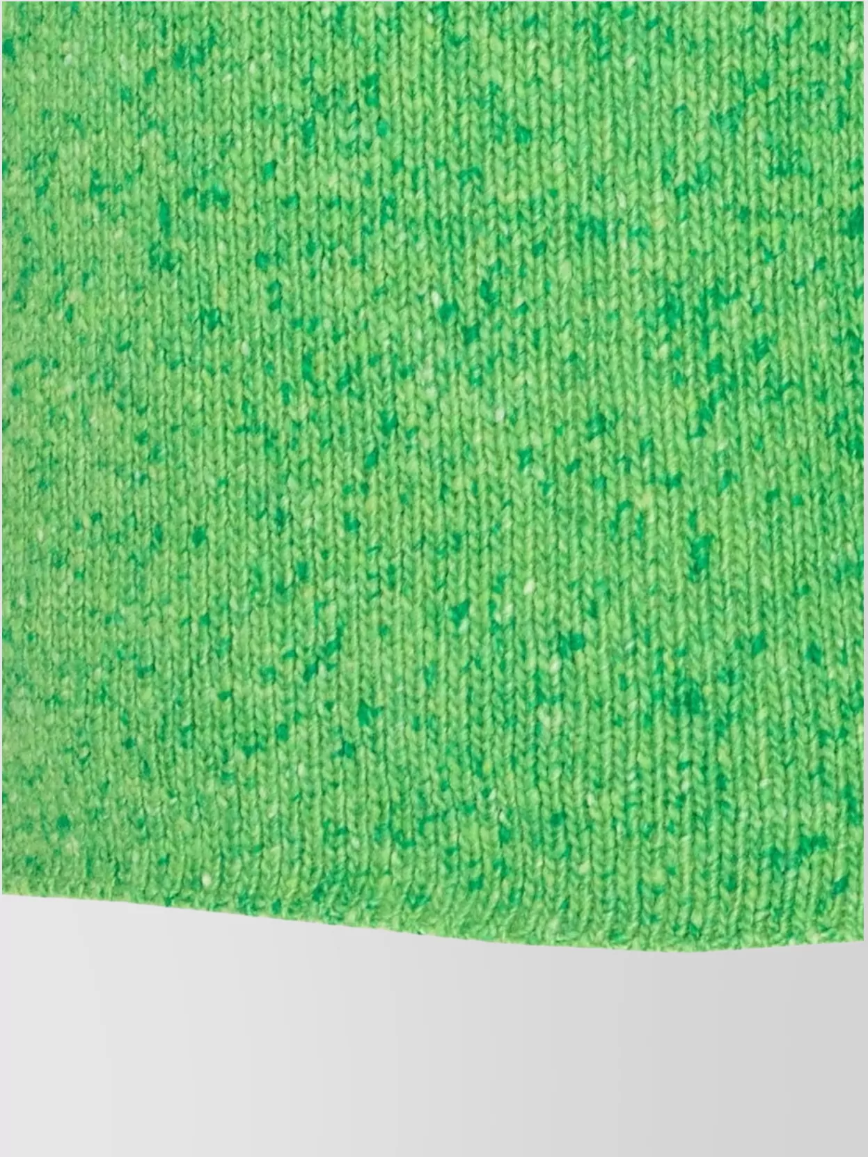 Auralee Textured Knit Crewneck Long Sleeve Sweater