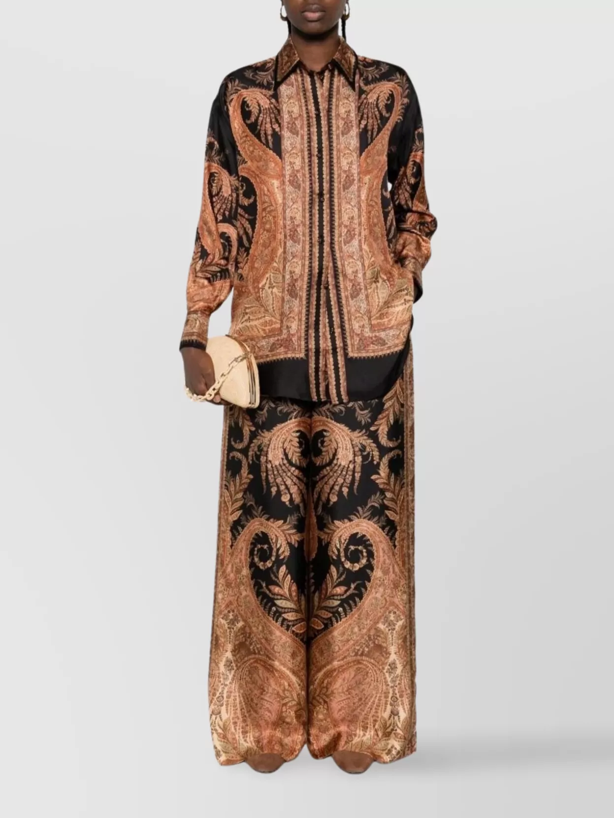 Zimmermann Longline Paisley Pattern Top