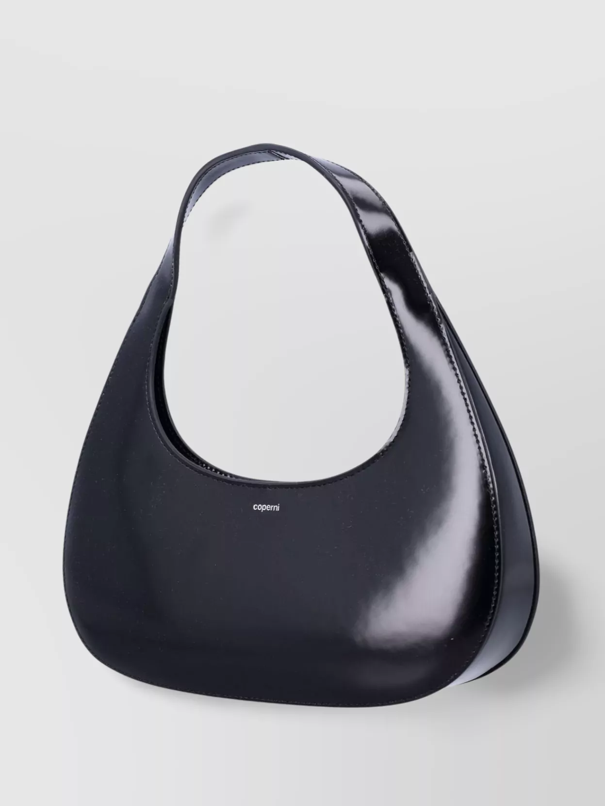 Coperni Curved Glossy Top Handle Bag
