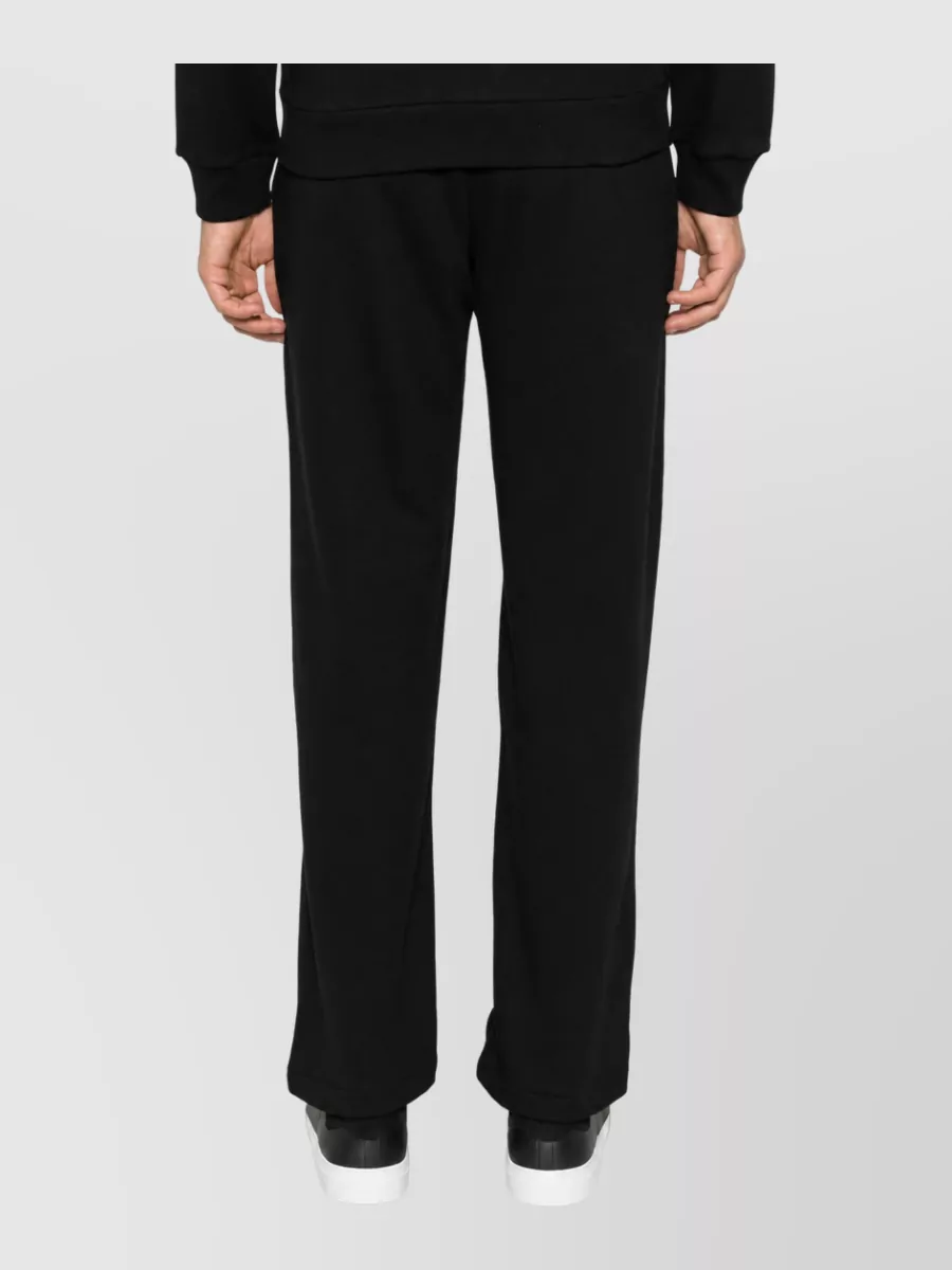 Emporio Armani Striped High Neck Zip-Up Sweatshirt
