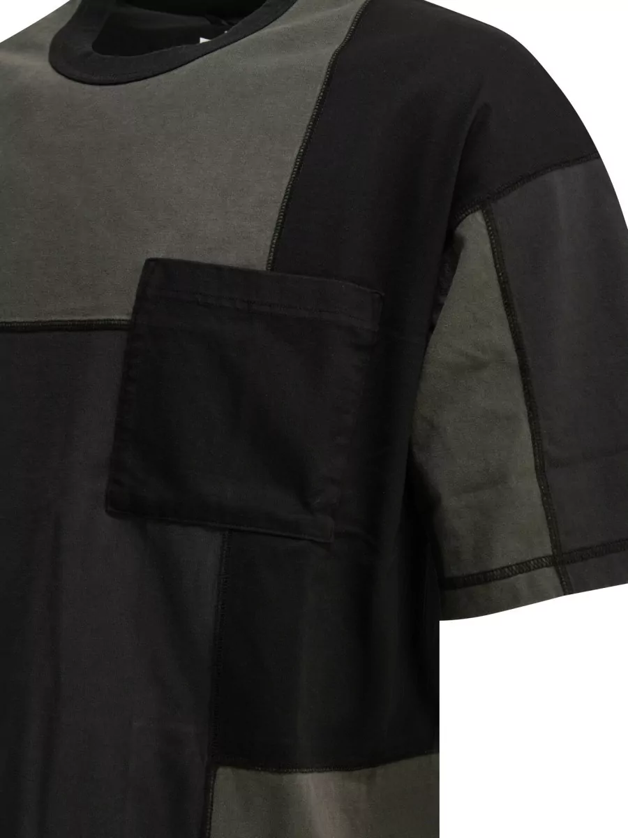 Comme Des Garçons Homme Patchwork Crewneck T-Shirt