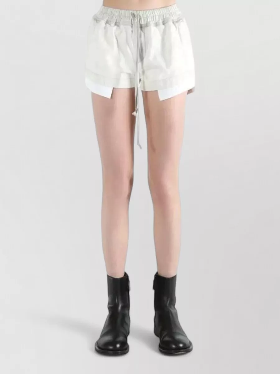 Rick Owens Cotton Cropped Trousers