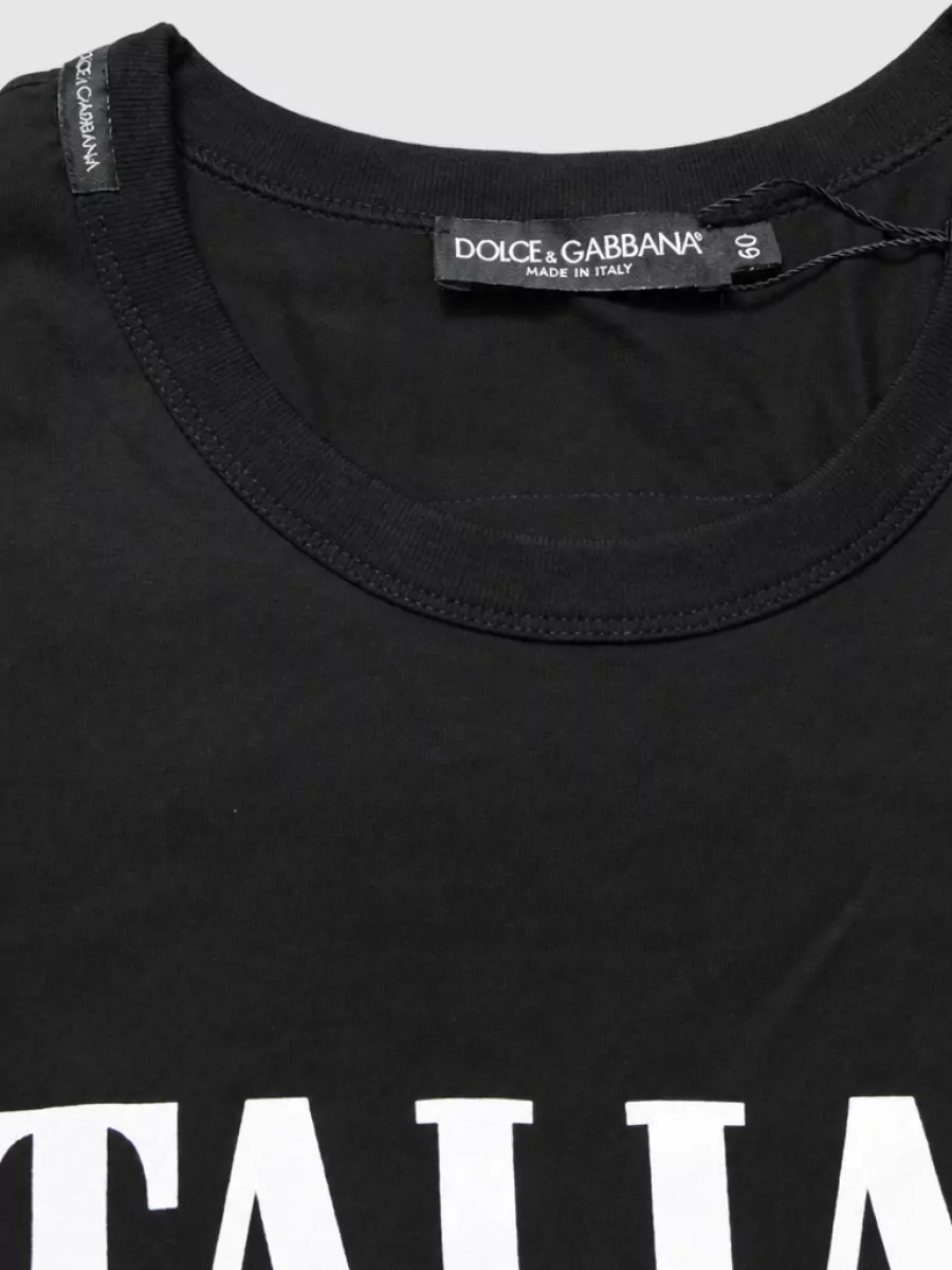 Dolce&Gabbana Camouflage Graphic Crewneck T-Shirt