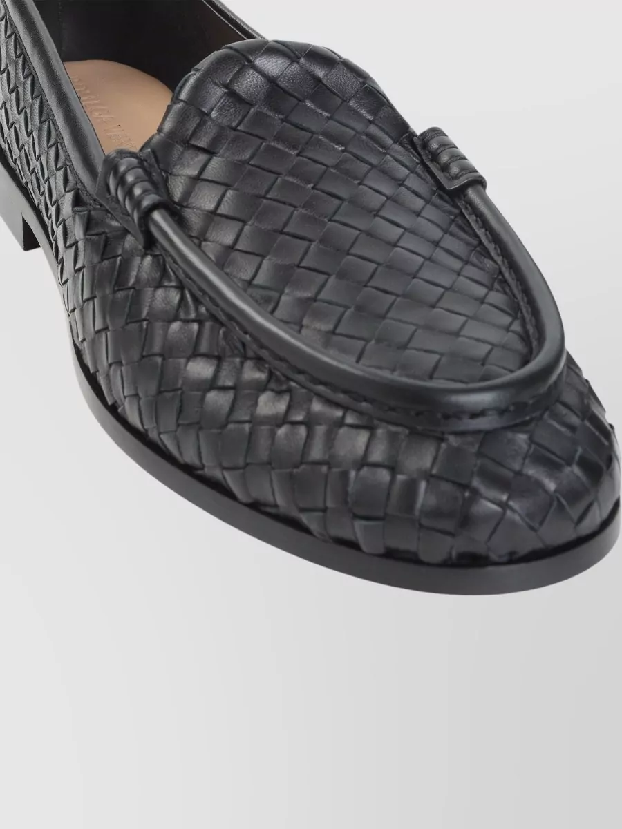 Bottega Veneta Leather Silenzio Loafers