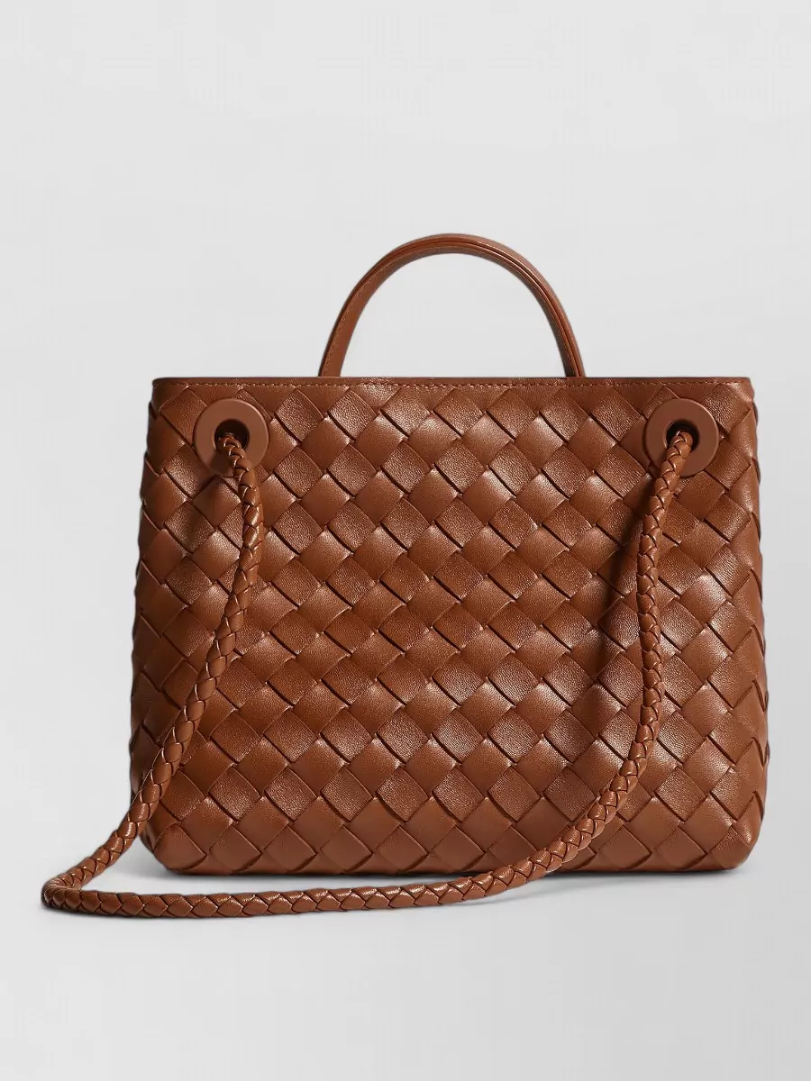 Bottega Veneta Andiamo Small Leather Shoulder Bag