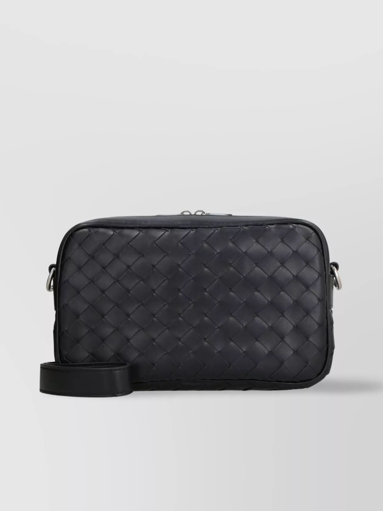 Bottega Veneta Small Woven Leather Crossbody Bag
