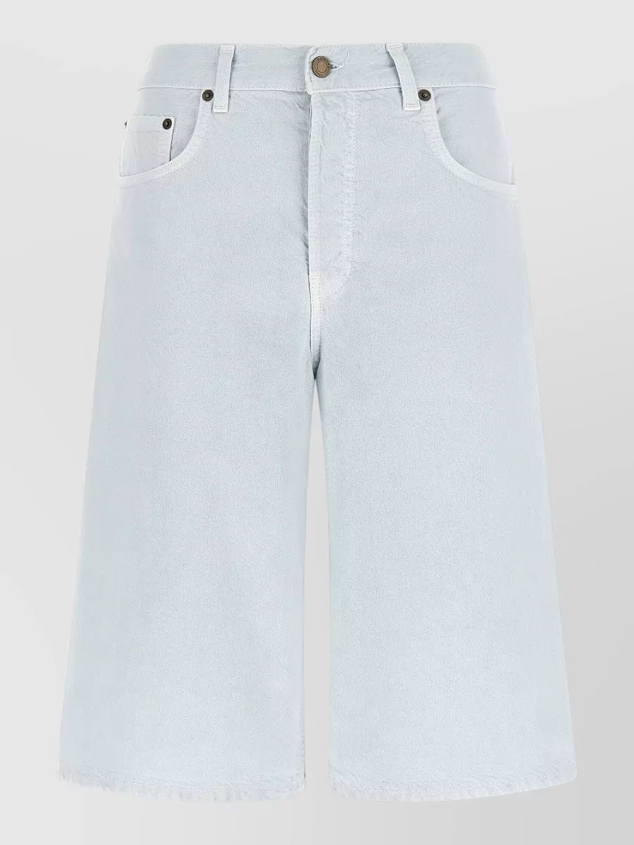 Haikure Wide-Leg Bermuda Shorts