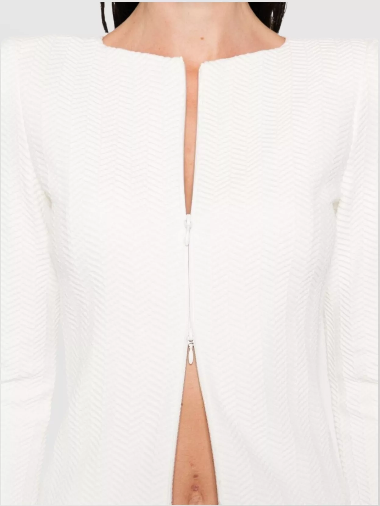 Emporio Armani Cotton Blend Blazer Jacket