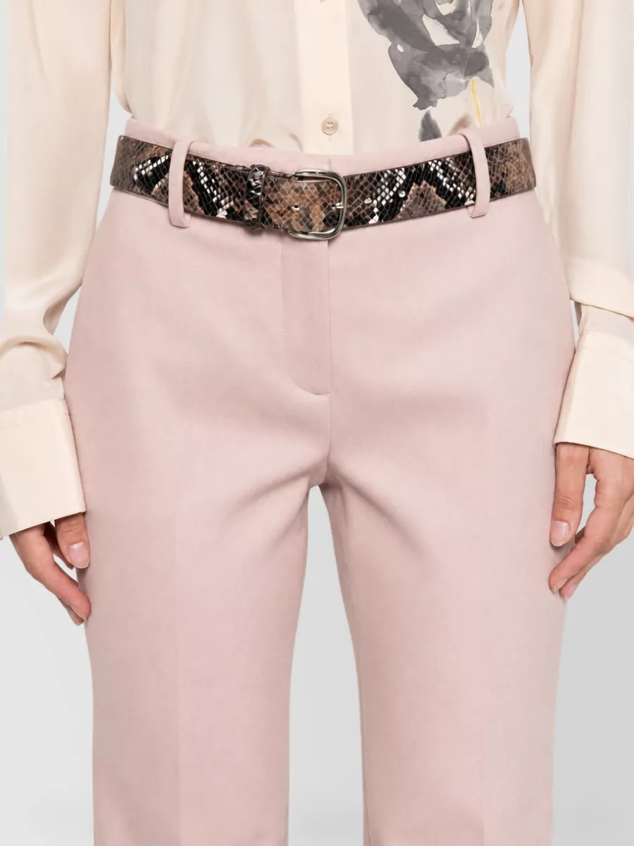 Ermanno Scervino Virgin Wool Flared Trousers
