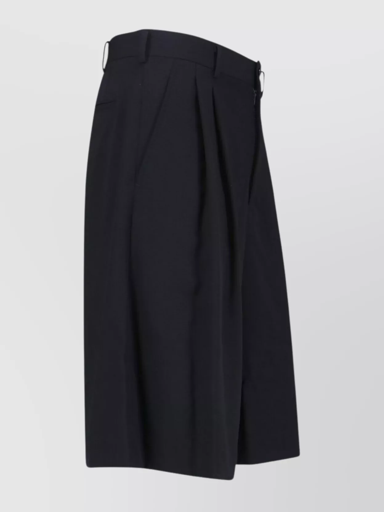 Comme Des Garçons Tailored Shorts With Pockets And Loops