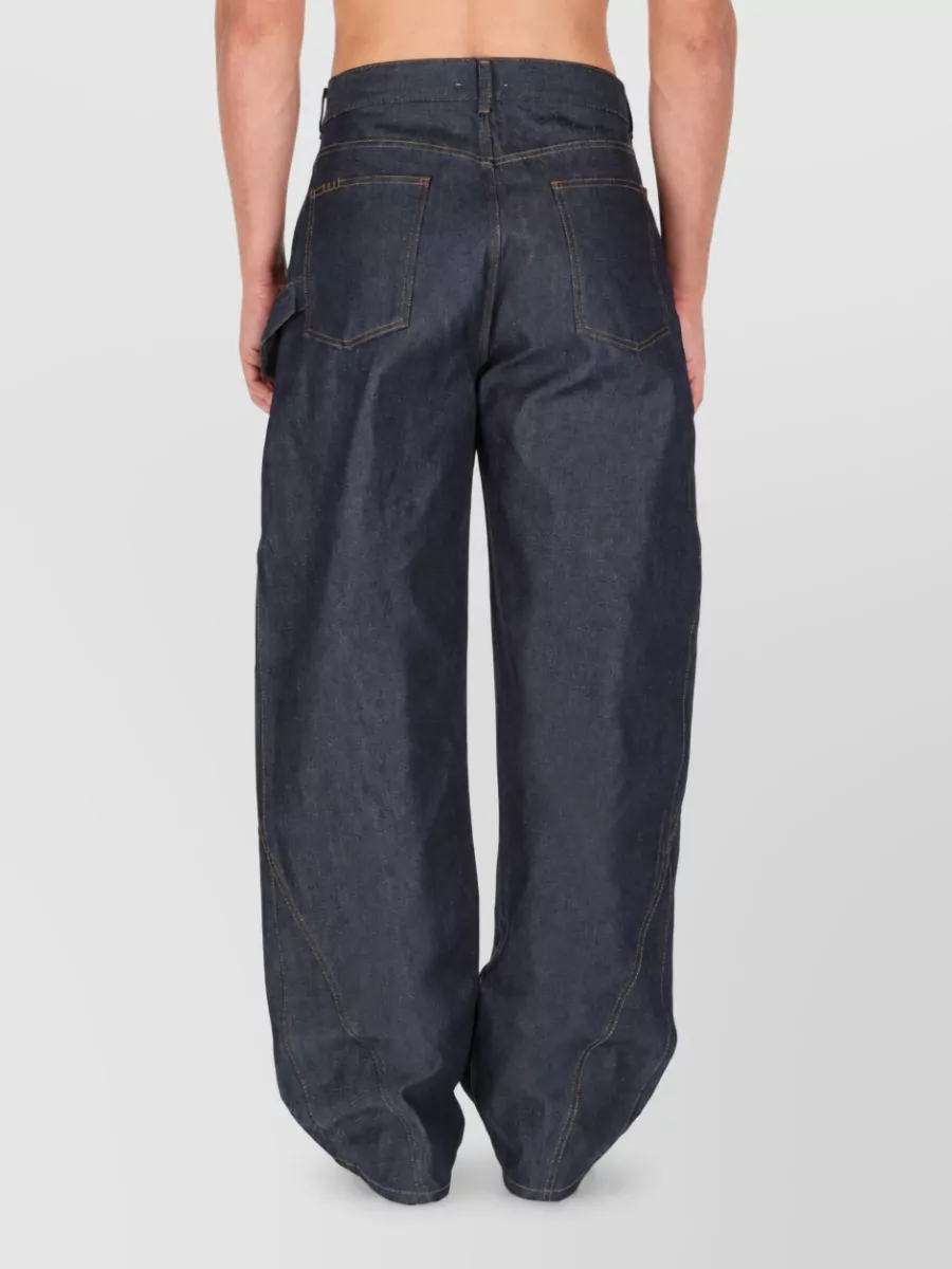 Jw Anderson Denim Straight-Leg Jeans