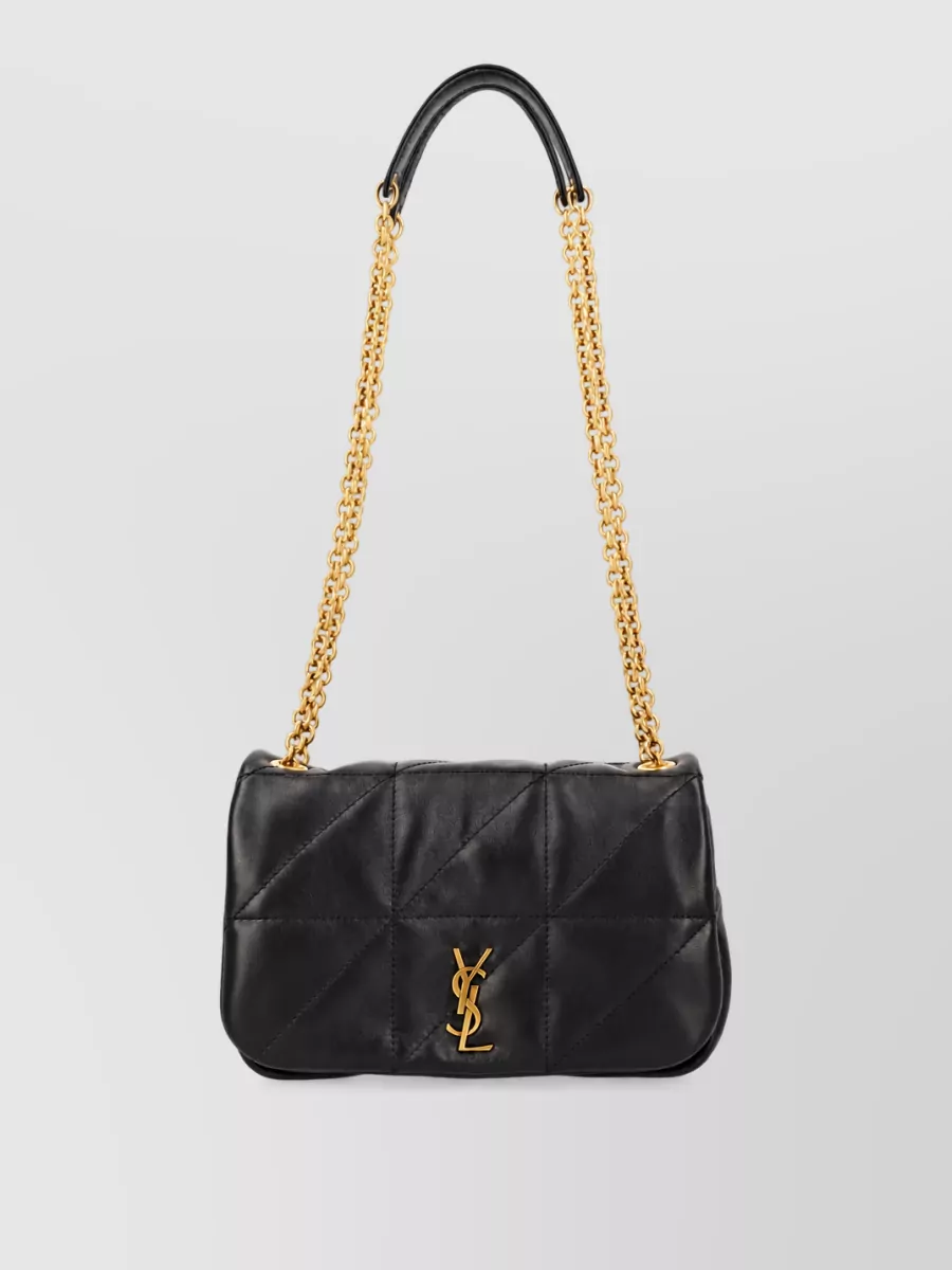 Saint Laurent jamie mini leather clutch bag