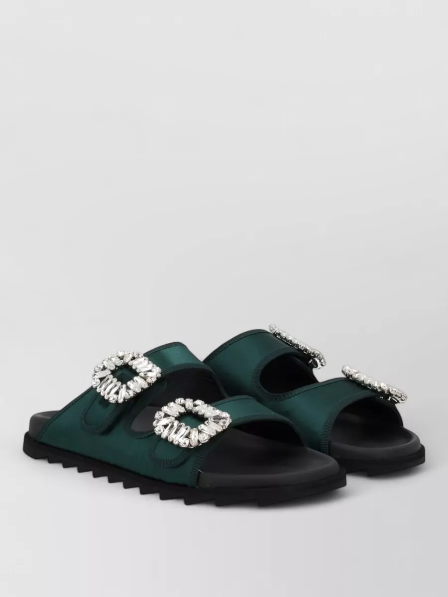 Roger Vivier Embellished Slides