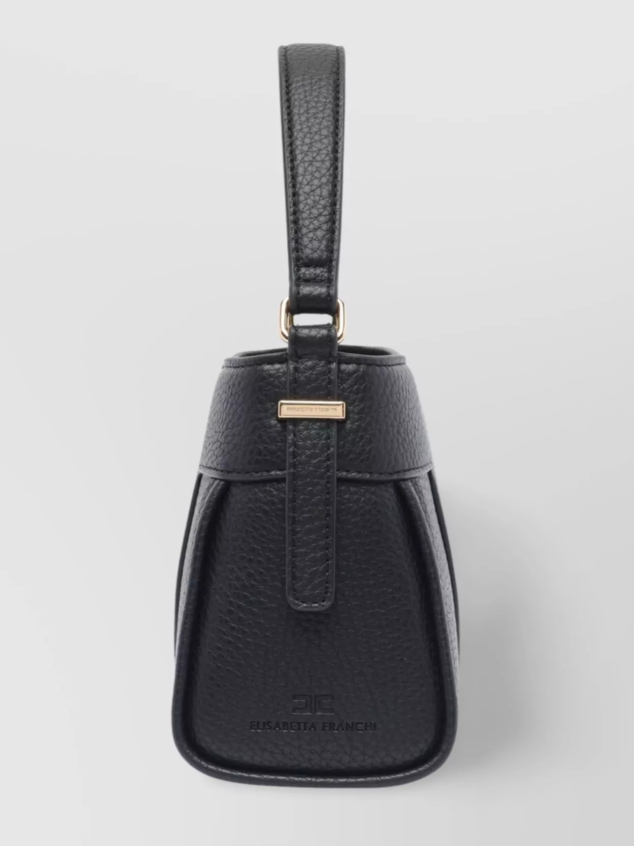ELISABETTA FRANCHI TEXTURED TOP HANDLE TOTE BAG