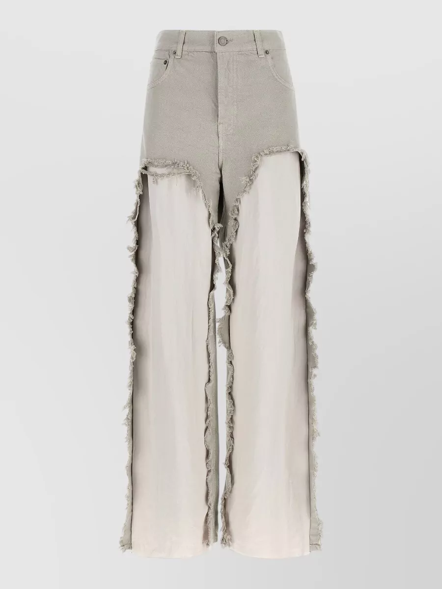 Haikure denim wide-leg flared jeans