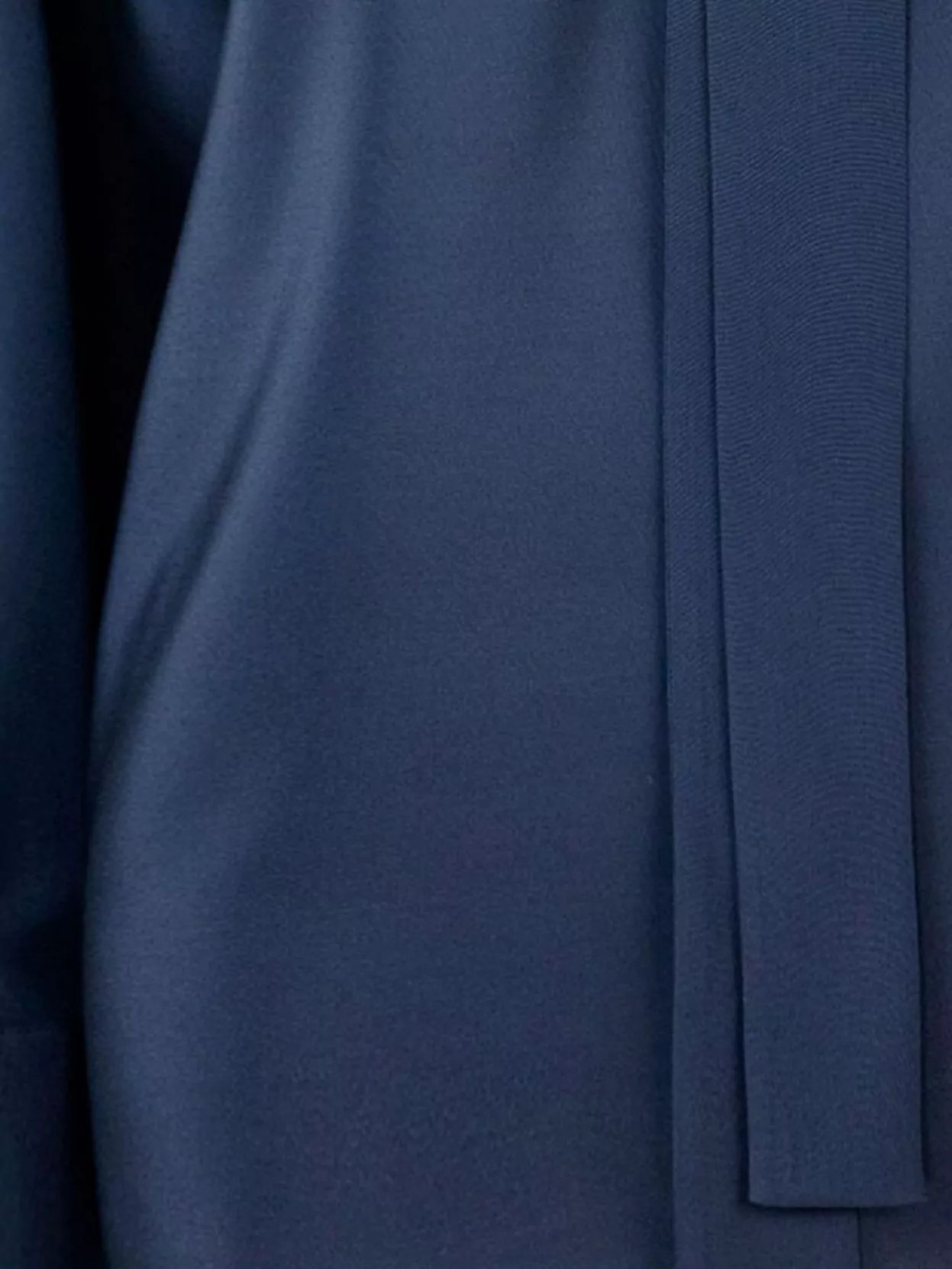 Max Mara V Neck Tie Detail Long Sleeves