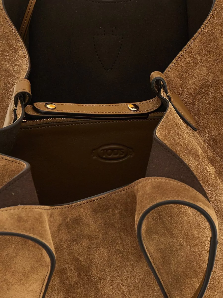 Tod's T Timeless Medium Leather Shoulder Bag